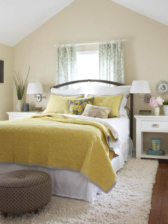 yellow bedroom furniture for girls photo - 8