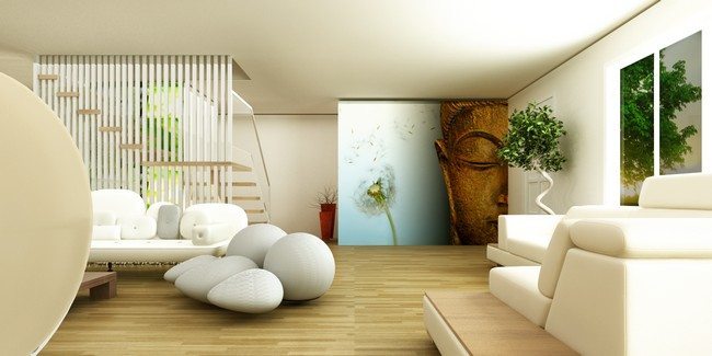 zen type living room designs photo - 10